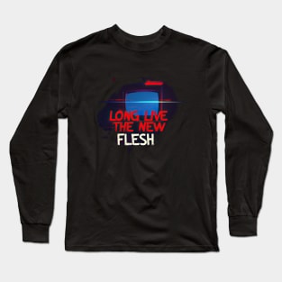 Videodrome " Long live the new flesh" Long Sleeve T-Shirt